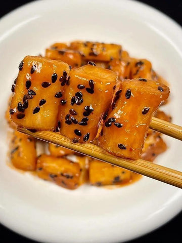 Crispy Sweet & Sour Yam Bites