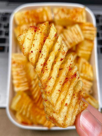 Crispy Crinkle-Cut Potato Bites