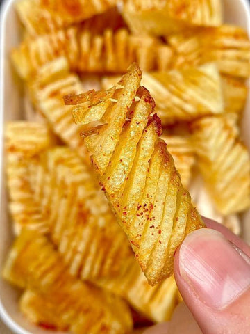 Crispy Crinkle-Cut Potato Bites