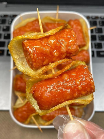 Crispy Potato Hot Dog Rolls