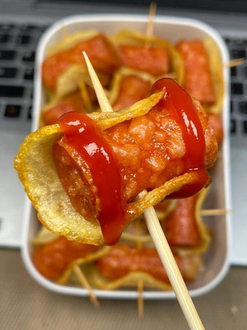 Crispy Potato Hot Dog Rolls