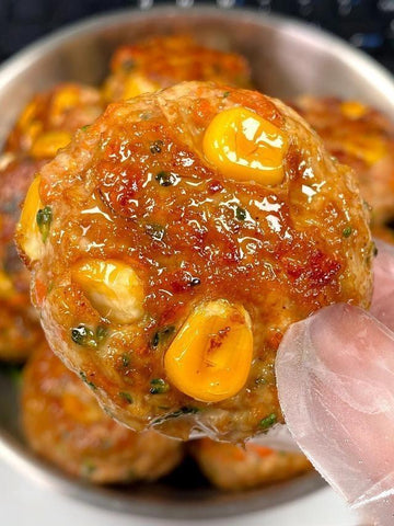 Chicken Veggie Pan-Fried Patties