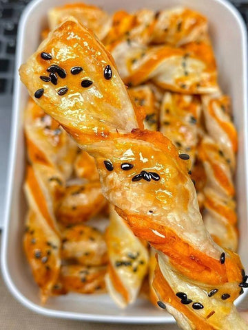 Sweet Potato Twist Puff Sticks