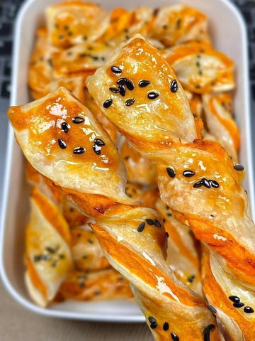 Sweet Potato Twist Puff Sticks