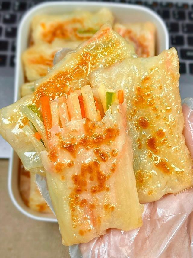 Golden Veggie Dumpling Wraps