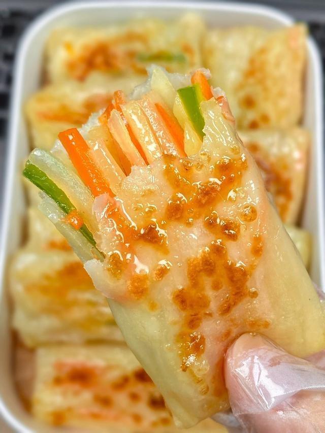 Golden Veggie Dumpling Wraps