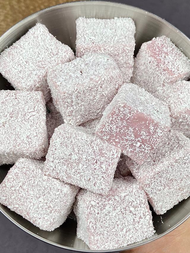 Taro Purple Cheese Coconut Cubes