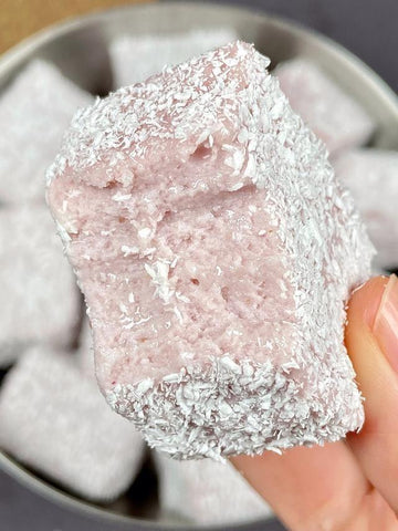 Taro Purple Cheese Coconut Cubes