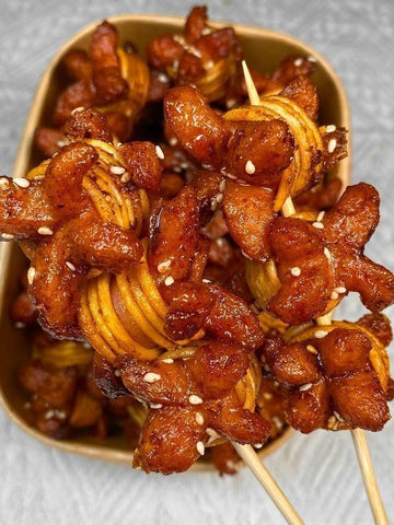 Spicy Star Sausage Twists
