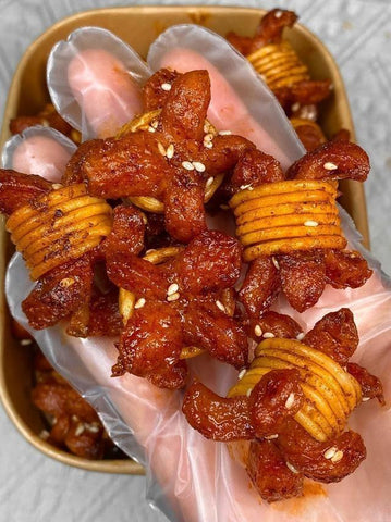Spicy Star Sausage Twists