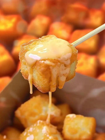 Golden Egg Milk Bun Cubes