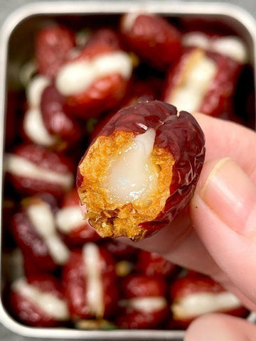 Sticky Rice Ball Stuffed Red Dates