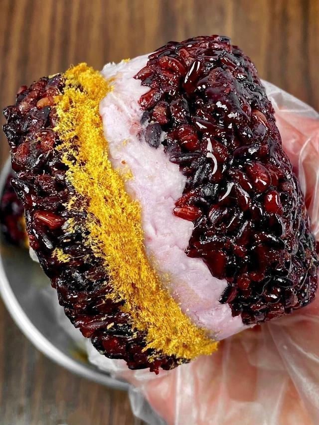  Velvet Purple Rice Taro Sandwich