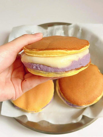 Fluffy Taro Mochi Dorayaki