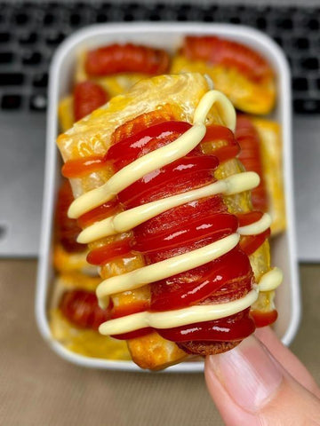 Crispy Sausage Puff Bites