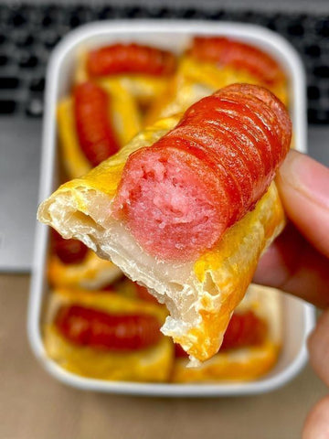 Crispy Sausage Puff Bites