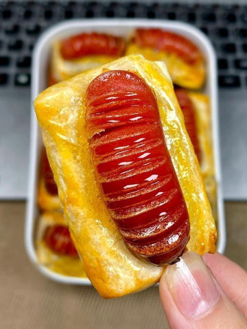 Crispy Sausage Puff Bites