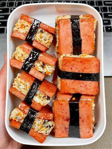  Spam & Veggie Rice Sandwiches (Musubi Style)