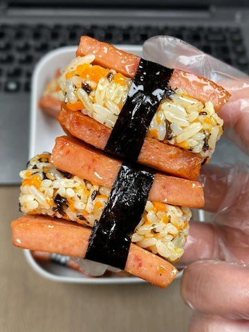  Spam & Veggie Rice Sandwiches (Musubi Style)
