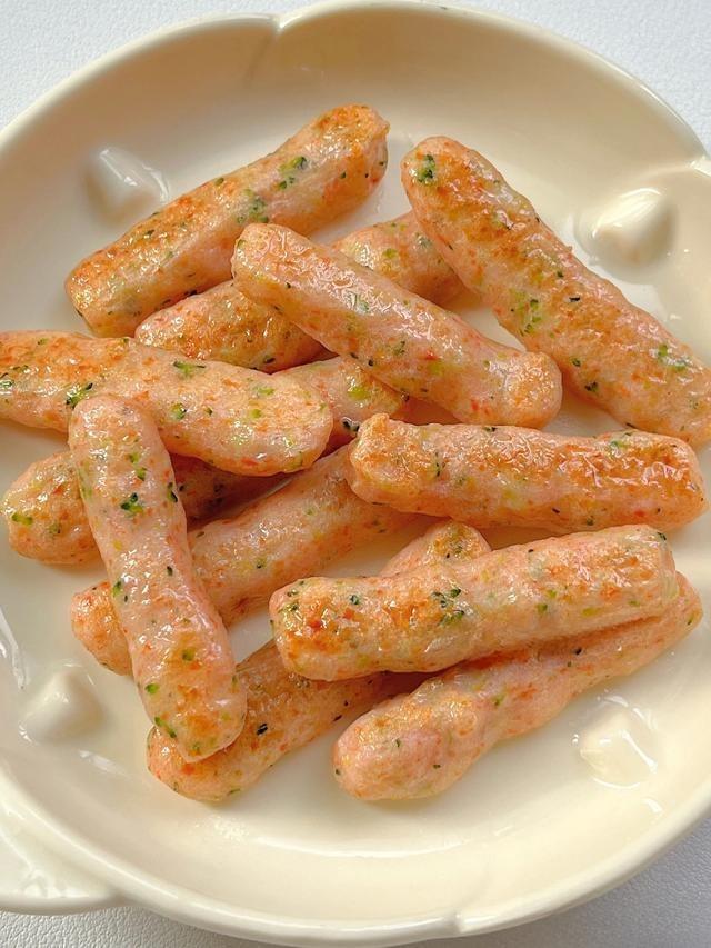  Rainbow Shrimp Veggie Sticks
