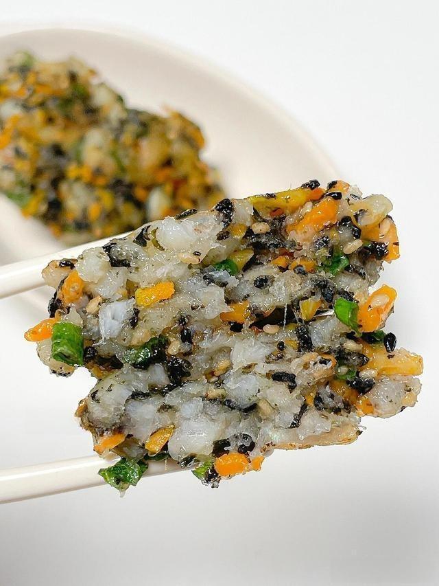 Crispy Seaweed Cod Pancakes