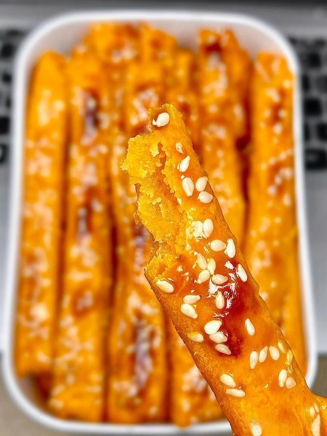 Sweet Potato Sesame Sticks