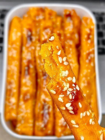 Sweet Potato Sesame Sticks