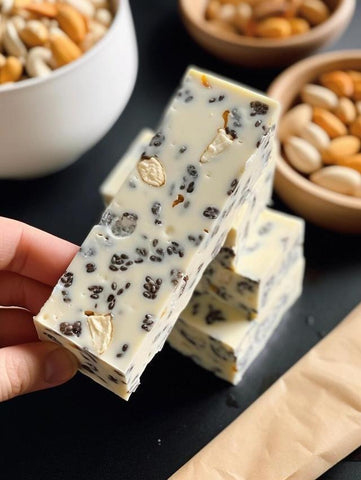 Black Sesame Peanut Milk Candy Bars