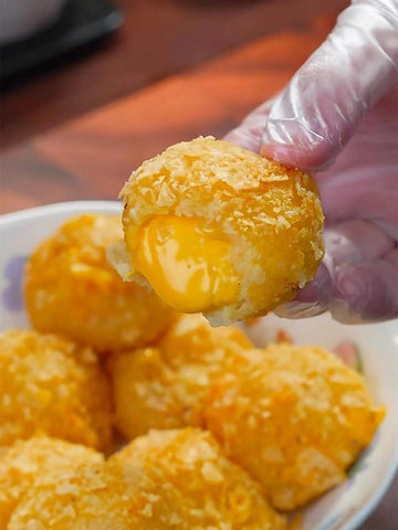 Crispy Cheese Potato Balls (Air-Fried)