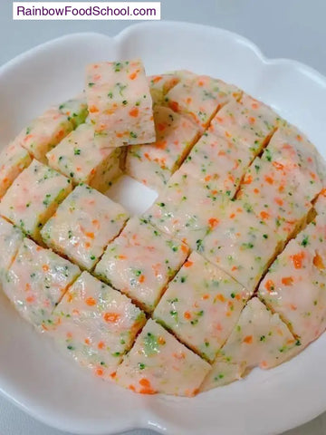 rainbowfoodschool.com Steamed Shrimp & Veggie Baby Bites
Recipe Asian Appetizers and Snacks 

