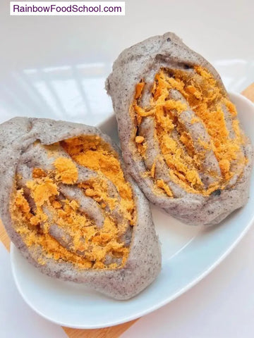rainbowfoodschool.com Swirl Pork Floss Steamed Buns
Recipe Asian Appetizers and Snacks rainbowfoodschool.com_