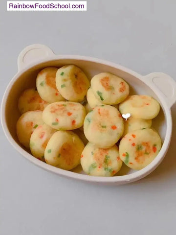 rainbowfoodschool.com Vegetable & Fish Baby Pancakes
Recipe Asian Appetizers and Snacks 