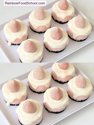 rainbowfoodschool.com White Strawberry Cheesecake Bites
Recipe Asian Appetizers and Snacks 
